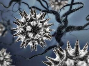 Modello di virus parassitario